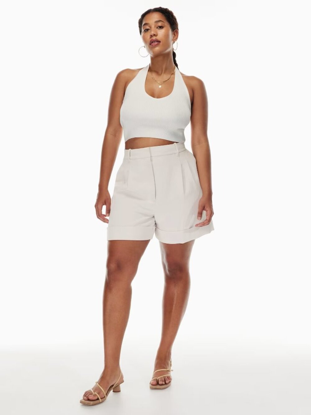 NWOT Aritzia Wilfred Labyrinth Short | Vin Gris | Size 12